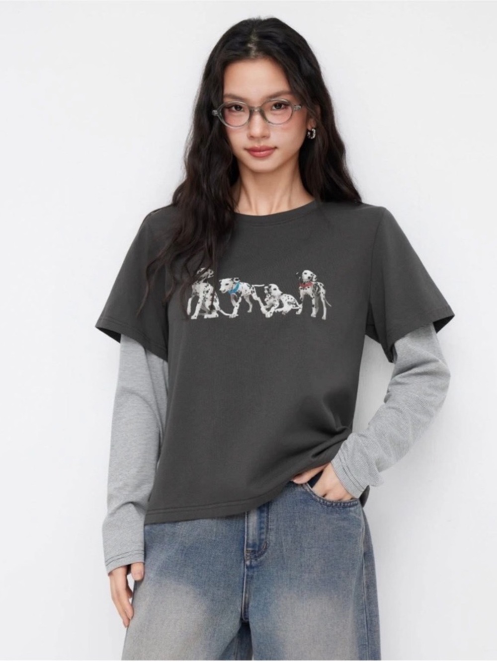 Cider Brown Casual Short-Sleeve Tee